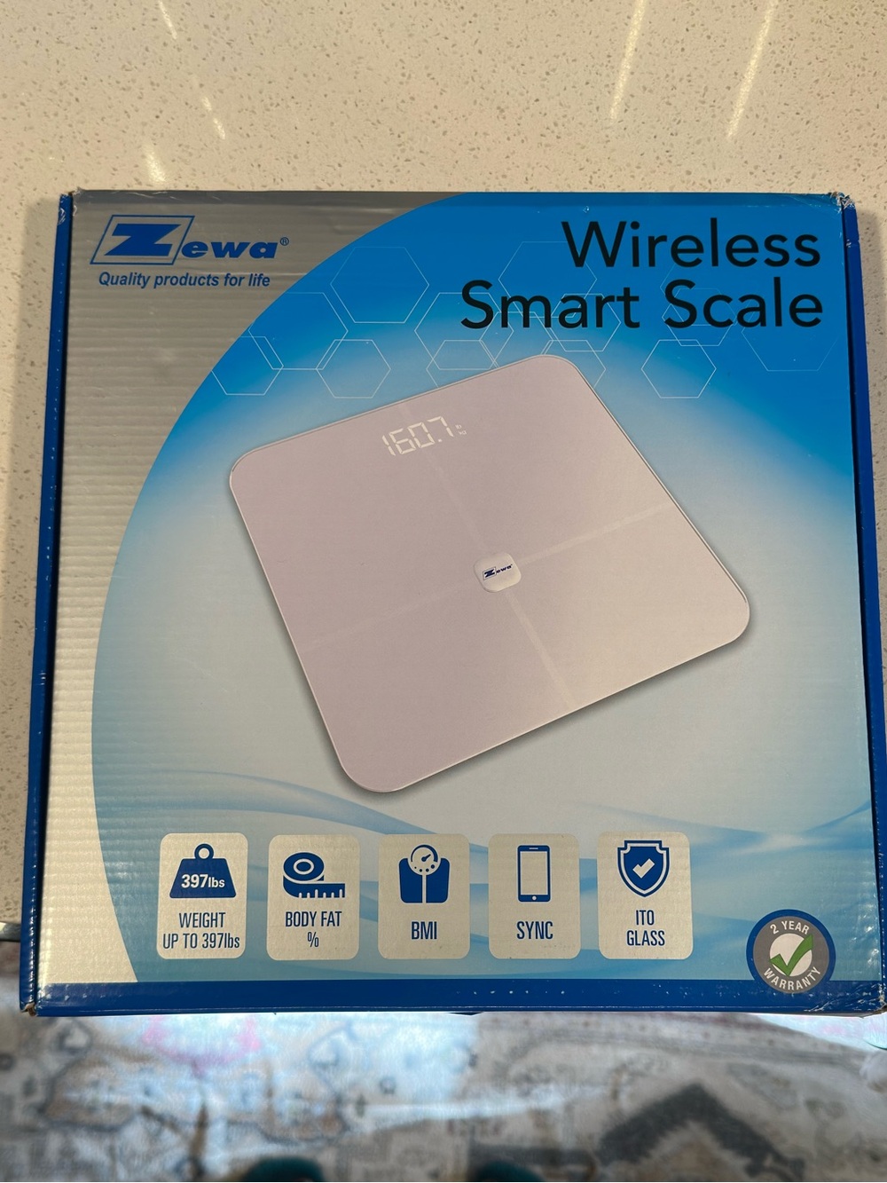 Wireless Smart Scale - White - Picture 1 of 4